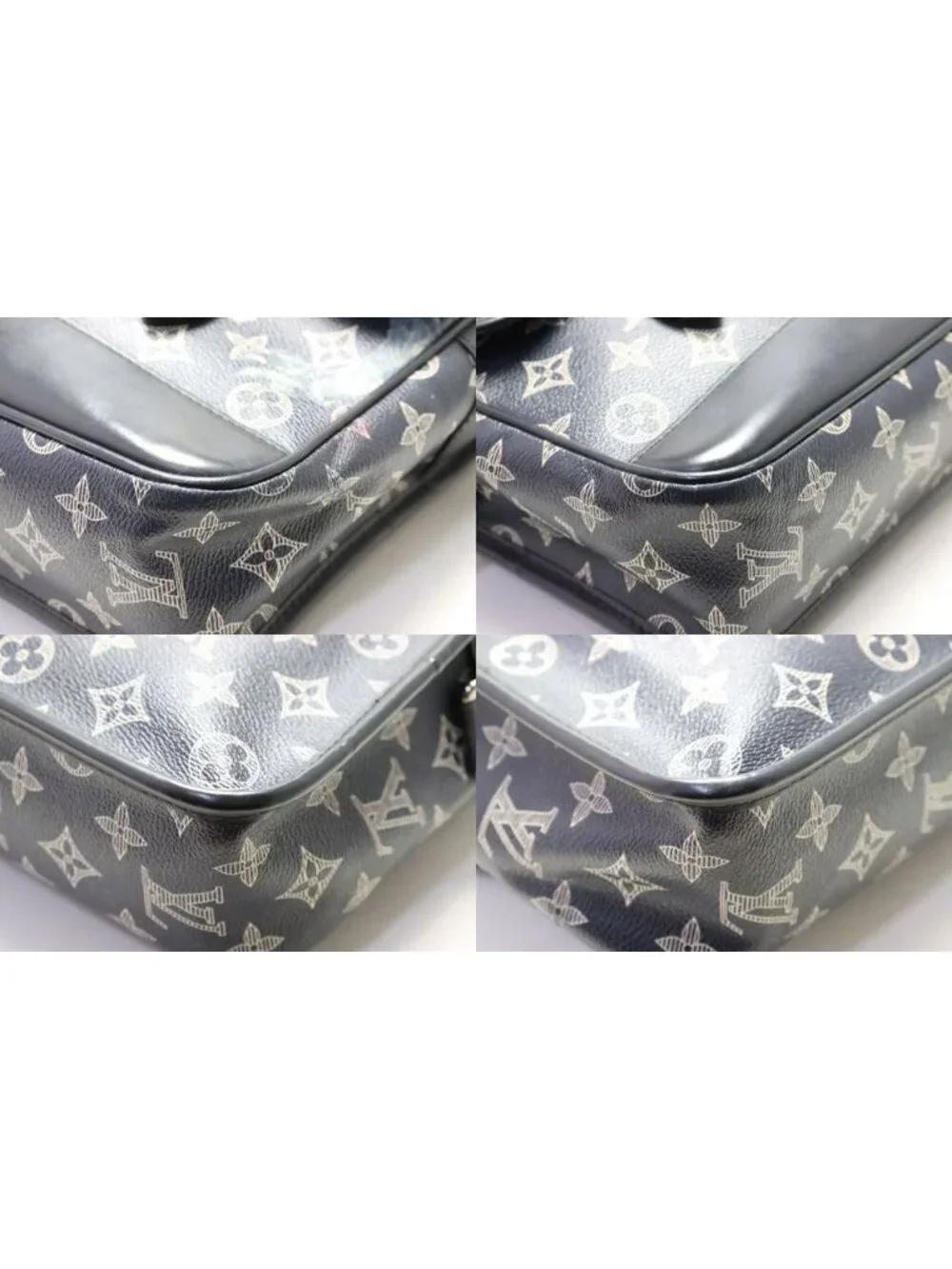Louis Vuitton Monogram Savannah Messenger PM Chapman Brazza-'s Leather Shoulder