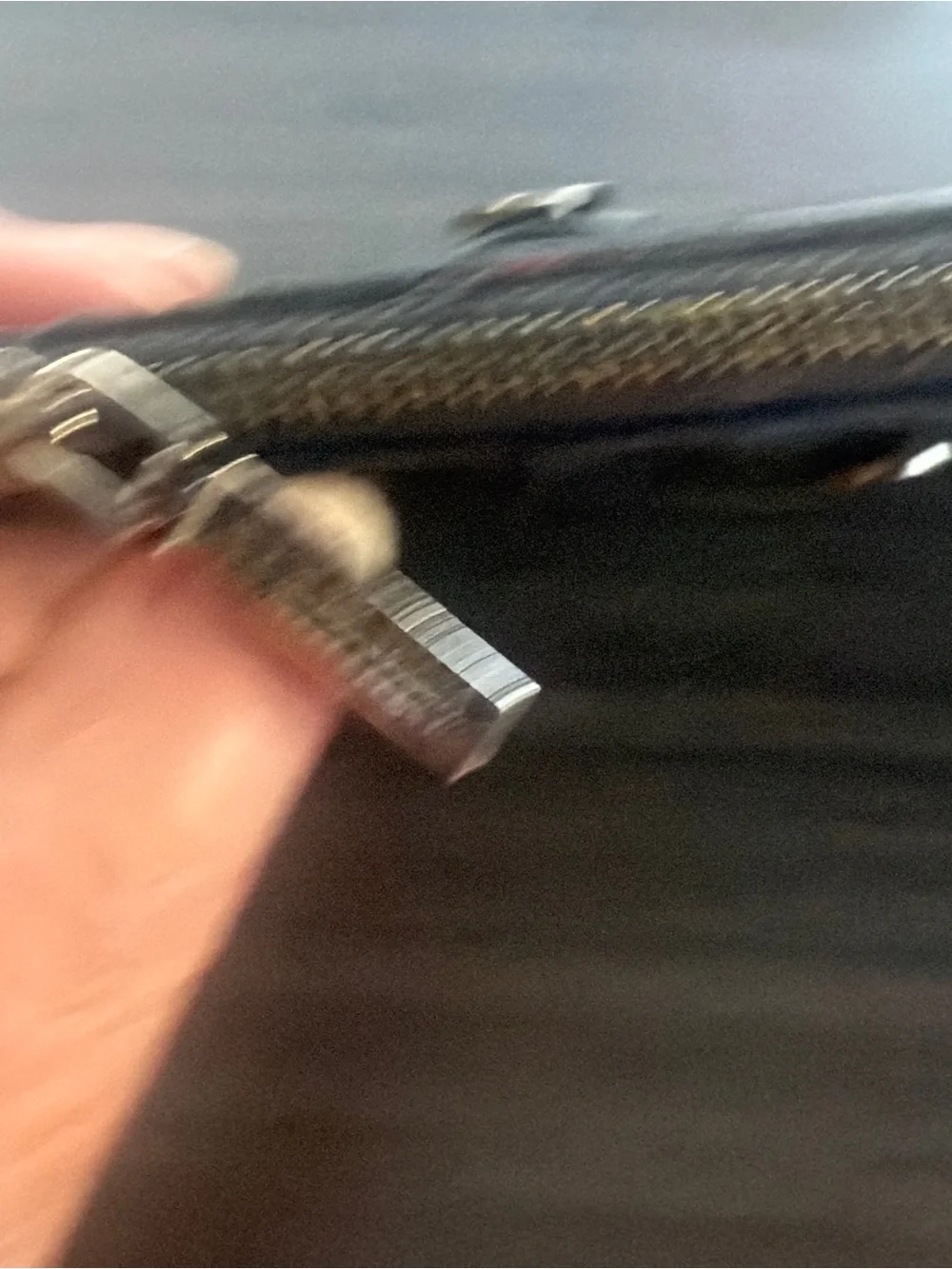 Hammitt leather holder strap