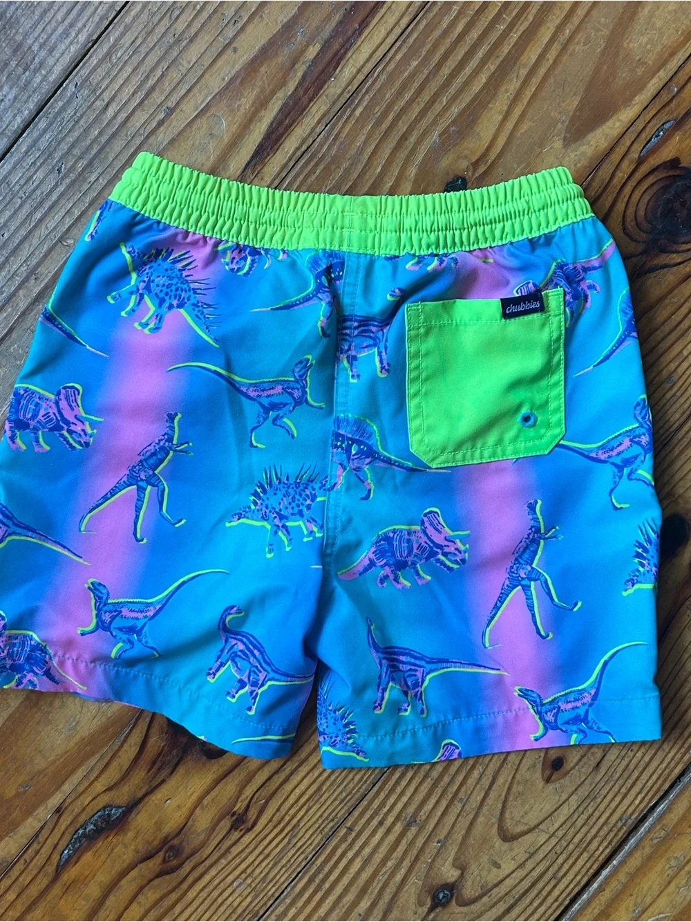 chubbies bright blue