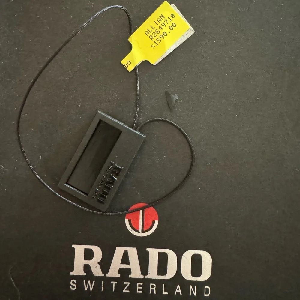 Rado Grey Ceramic Watch. Excellent condition!