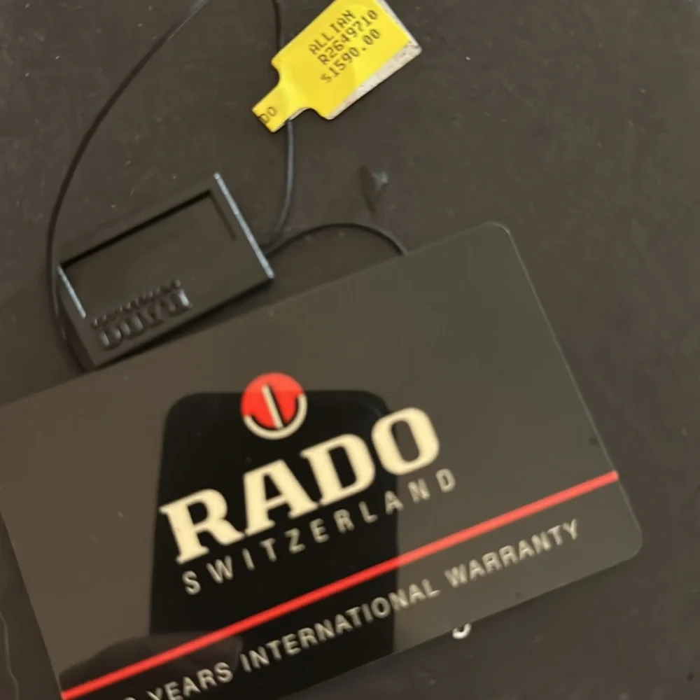Rado Grey Ceramic Watch. Excellent condition!