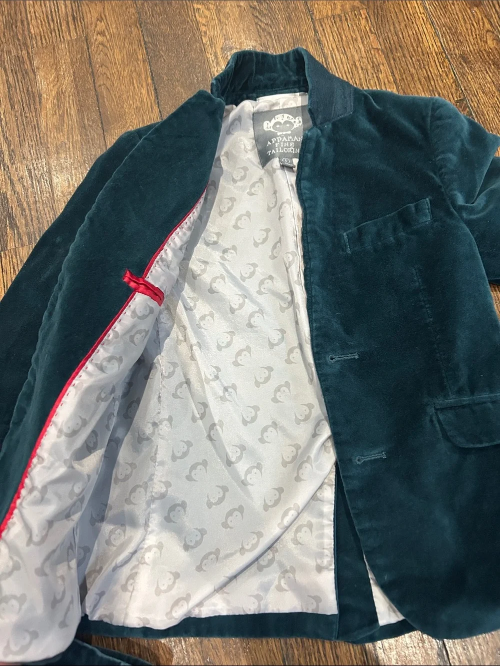 Appaman velvet blazer