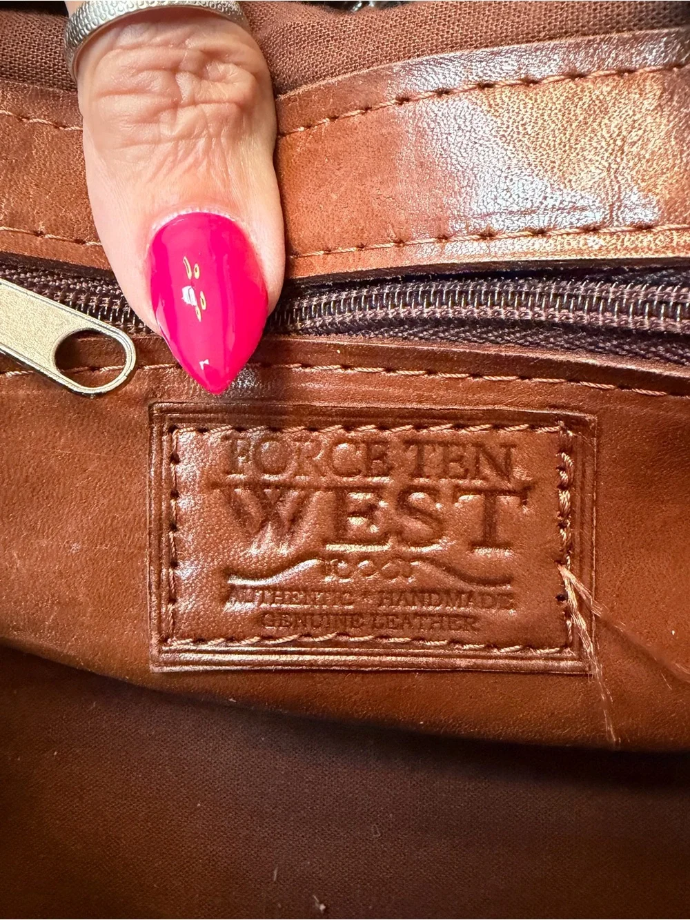 Forgotten West hand tooled