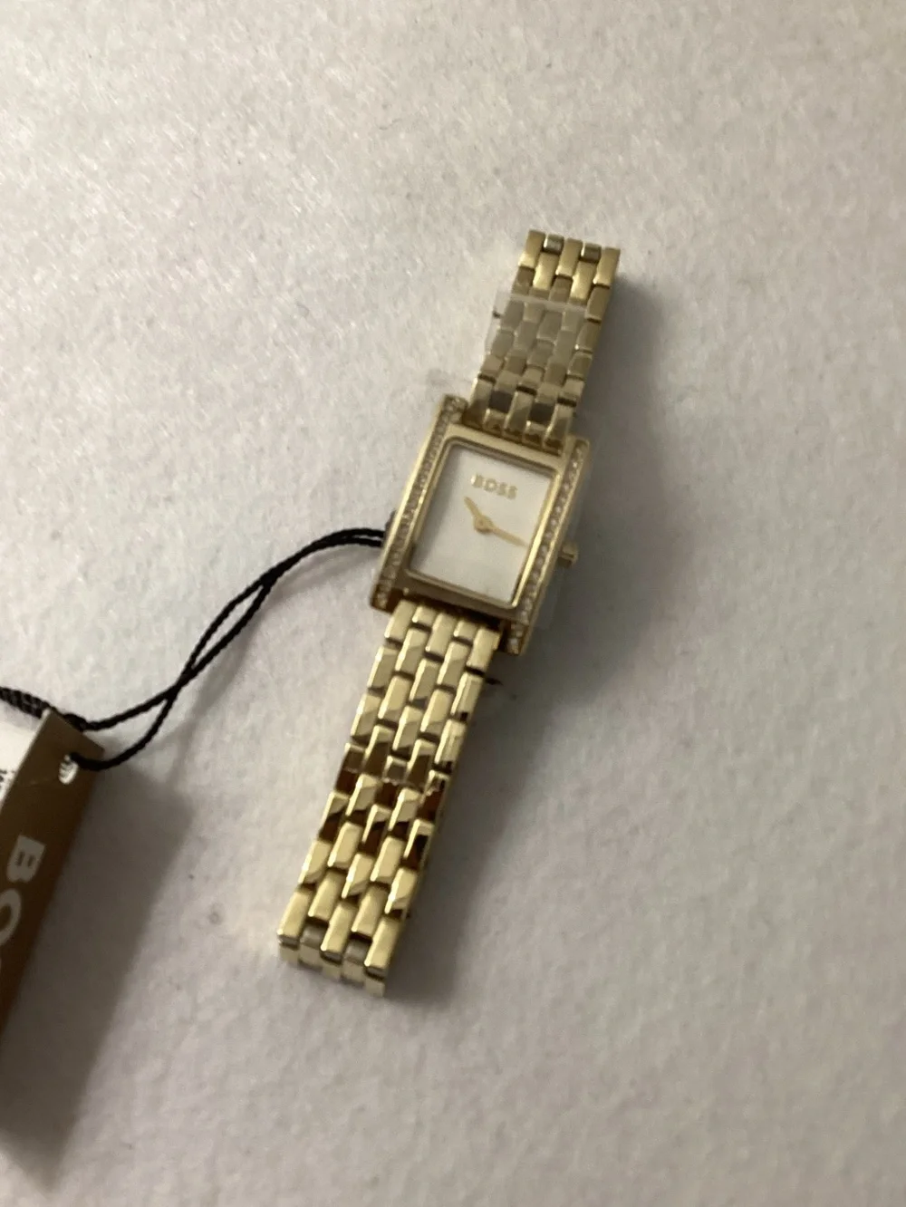 BOSS White-Dial Watch in a Gold Effect