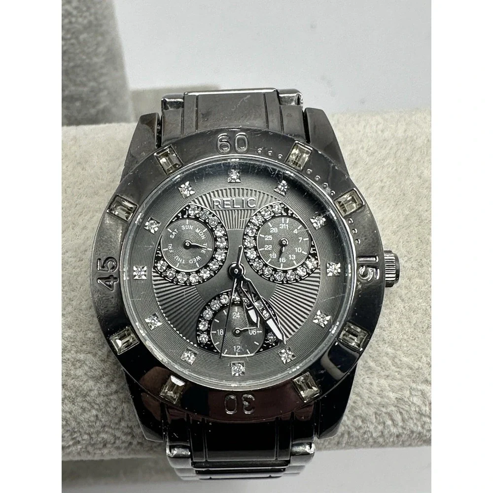 Relic ZR15691 Ladies Watch‎ New Battery 34MM 6