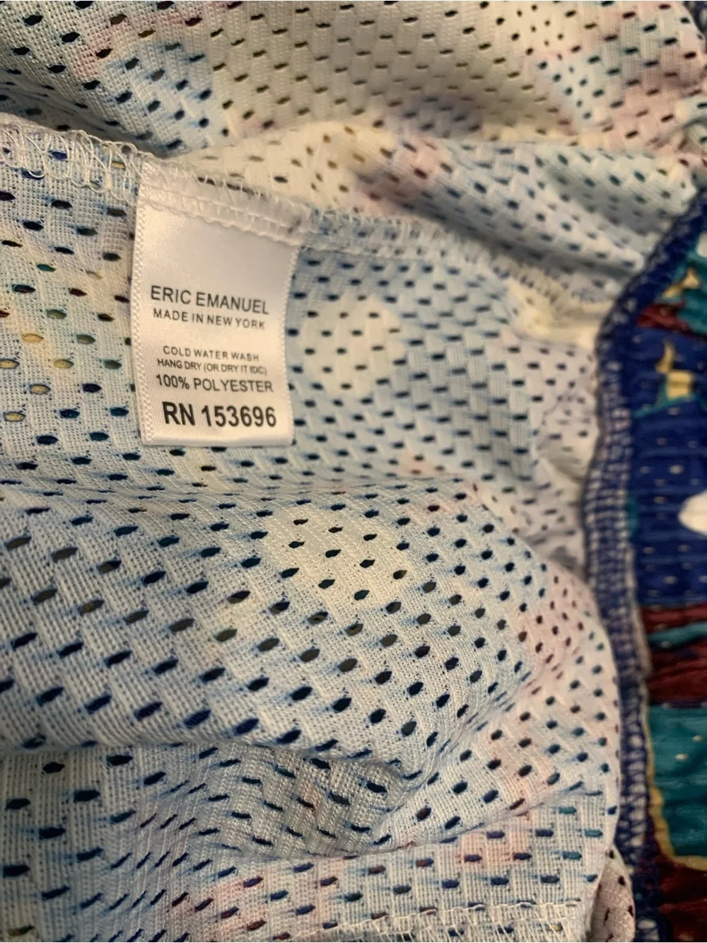 Eric Emanuel lightweight mesh