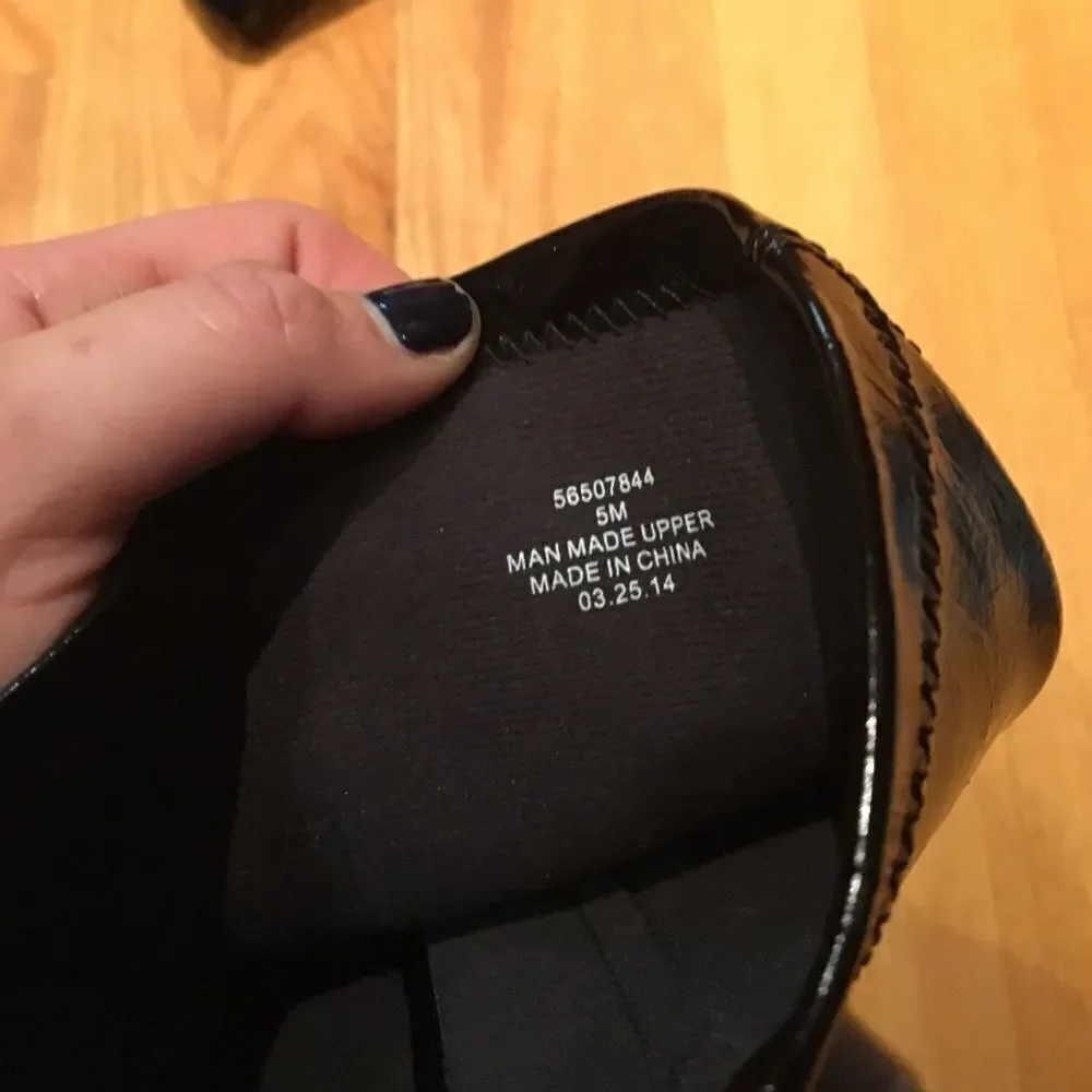 Nordstrom Black patent boots