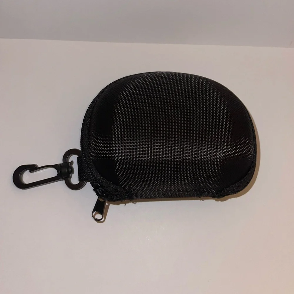 Stylish Foldable Velvet Feel Matte Black Sunglasses With Hard Carrying Case