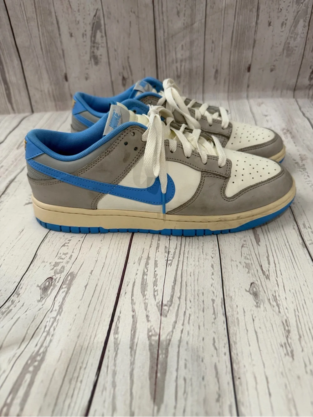 Nike Dunk Low Athletic Department University Blue Sneakers Size 9.5