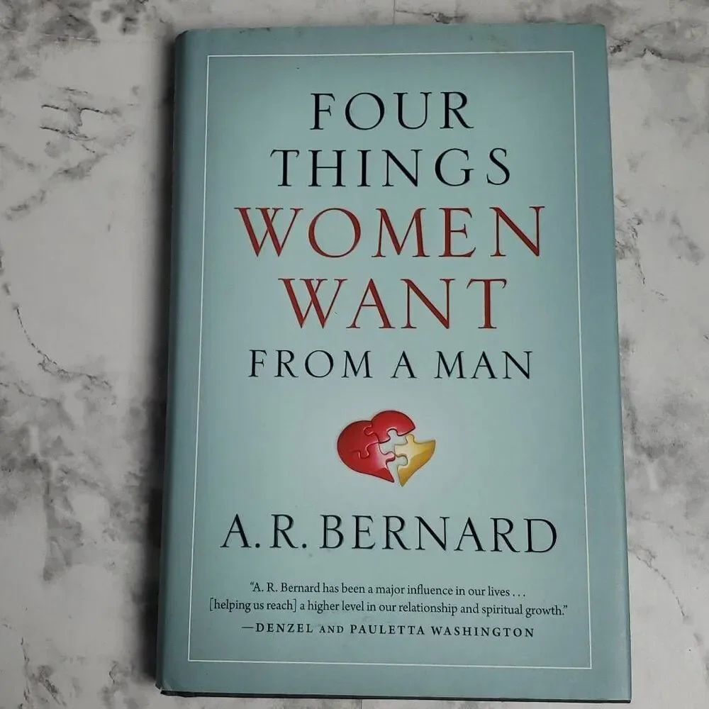 SIGNED by Author Four Things A‎ Woman Wants from a Man Book Signed by author  By