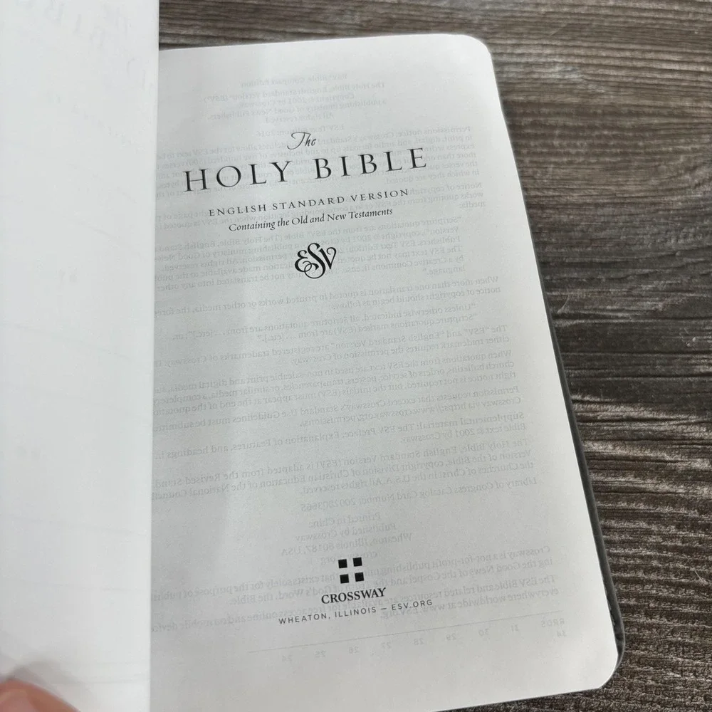 Holy Bible ESV Compact Edition Faux Leather Grand Canyon University Crossway
