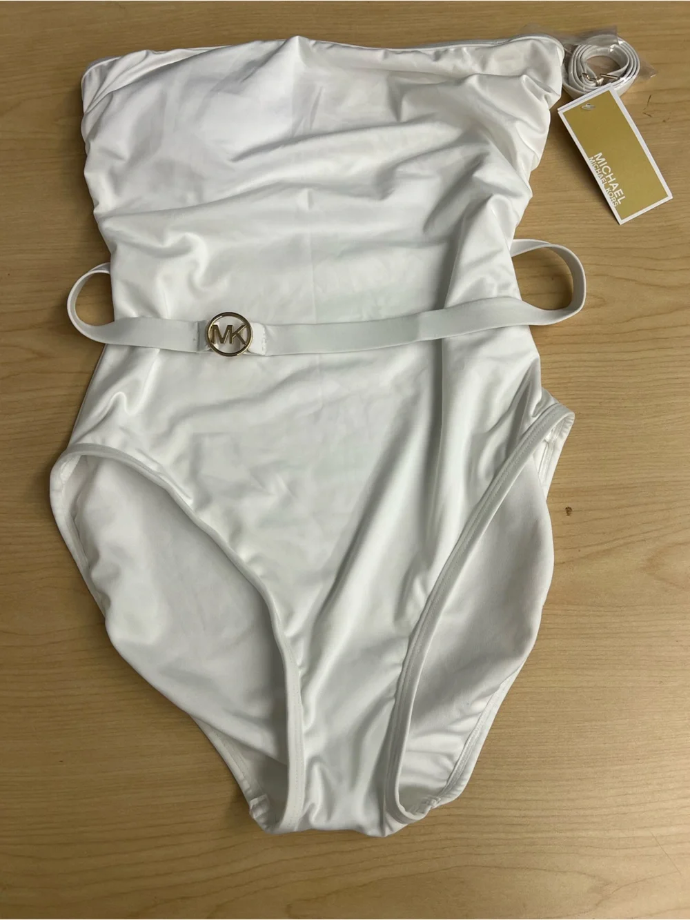 Michael Kors sleek white