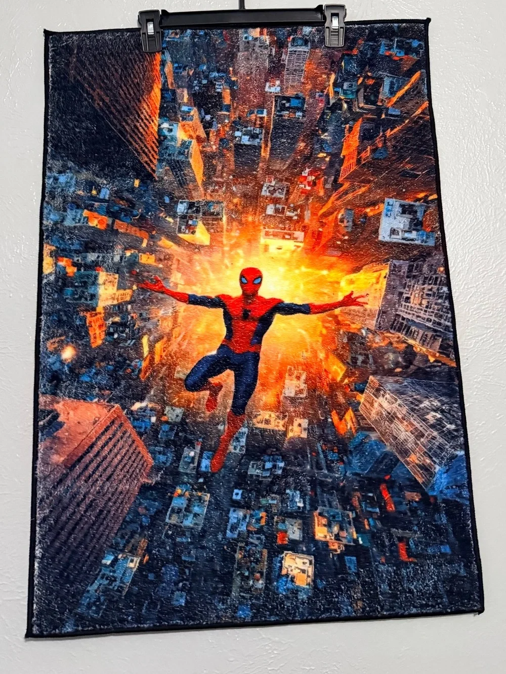 Spider-Man Rug/Room Decor 32x22 in. Non Slip Bottom