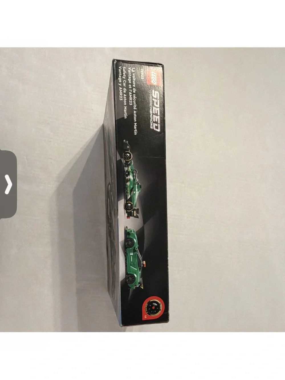 Lego Speed Champions Aston Martin Racing Cars in Green