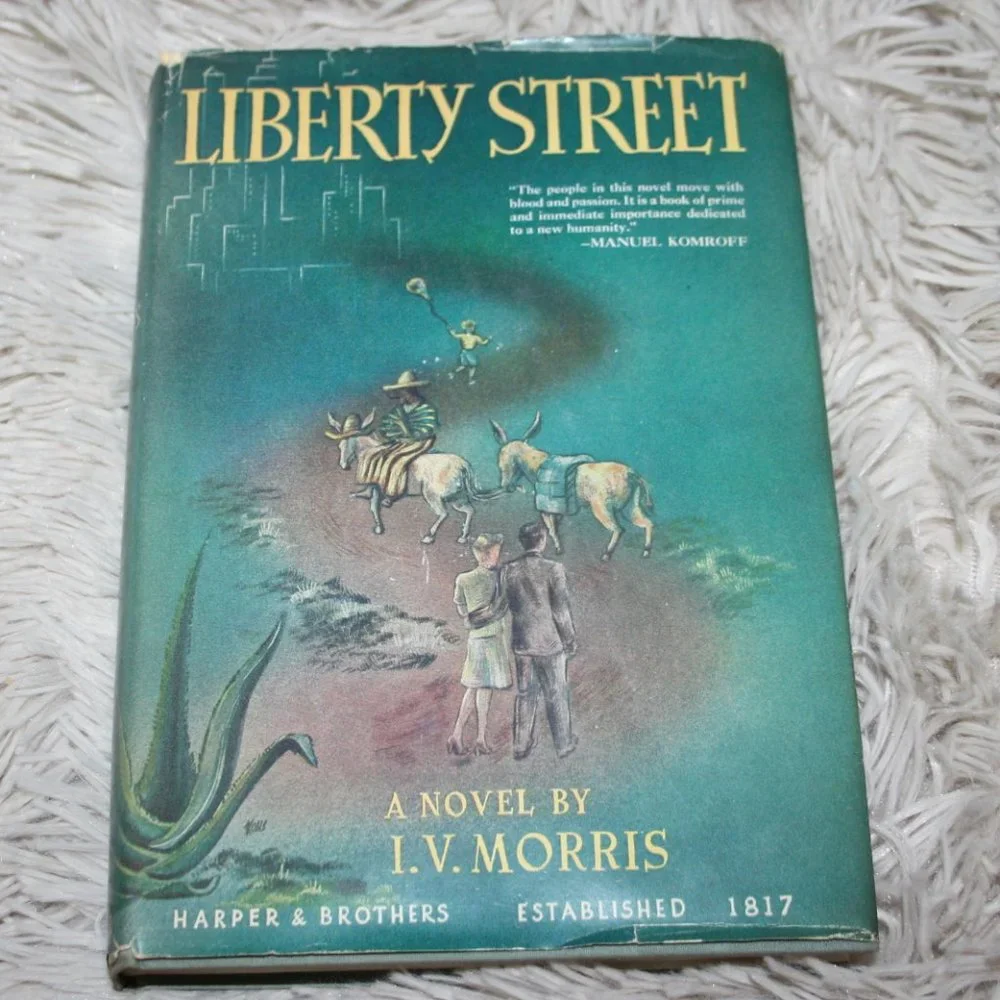 1944 Liberty Street Vintage Book hardcover  (ba)