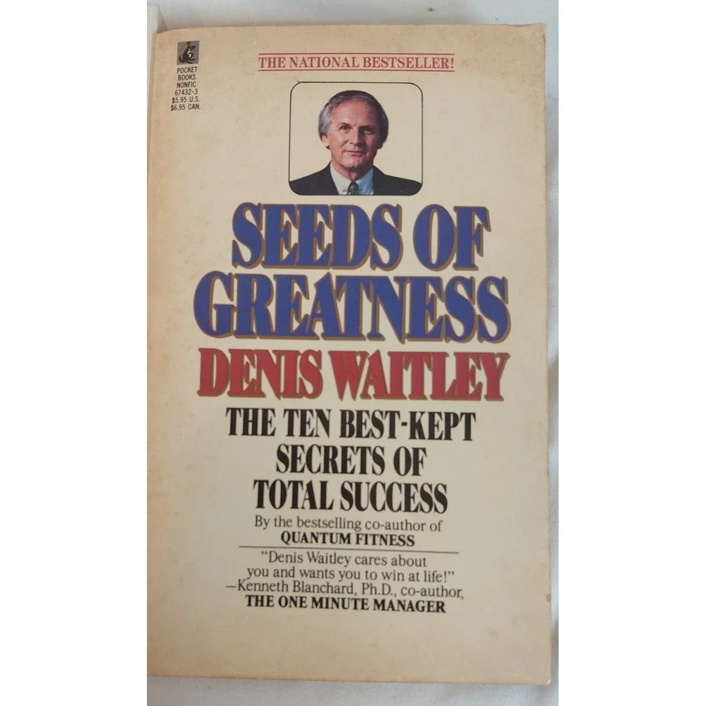 Vintage Self Help Book Lot Power Positive Thinking Confidence Seeds of Greatness