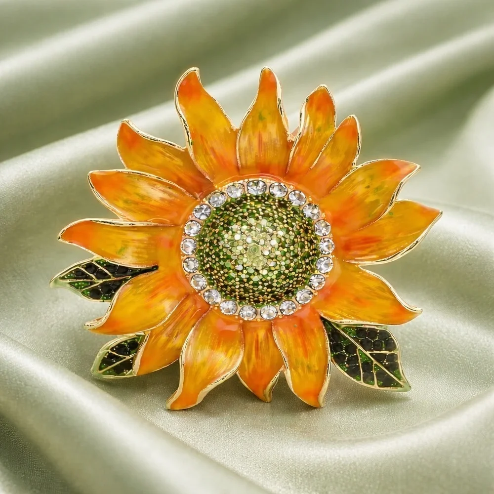 Anthropologie vibrant sunflower