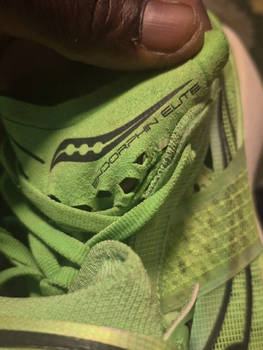 Saucony breathable mesh