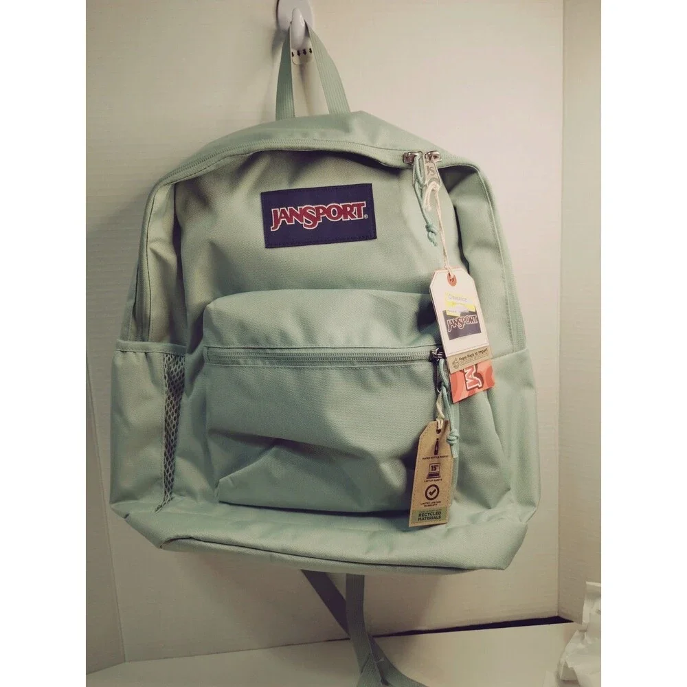 Jansport green solid