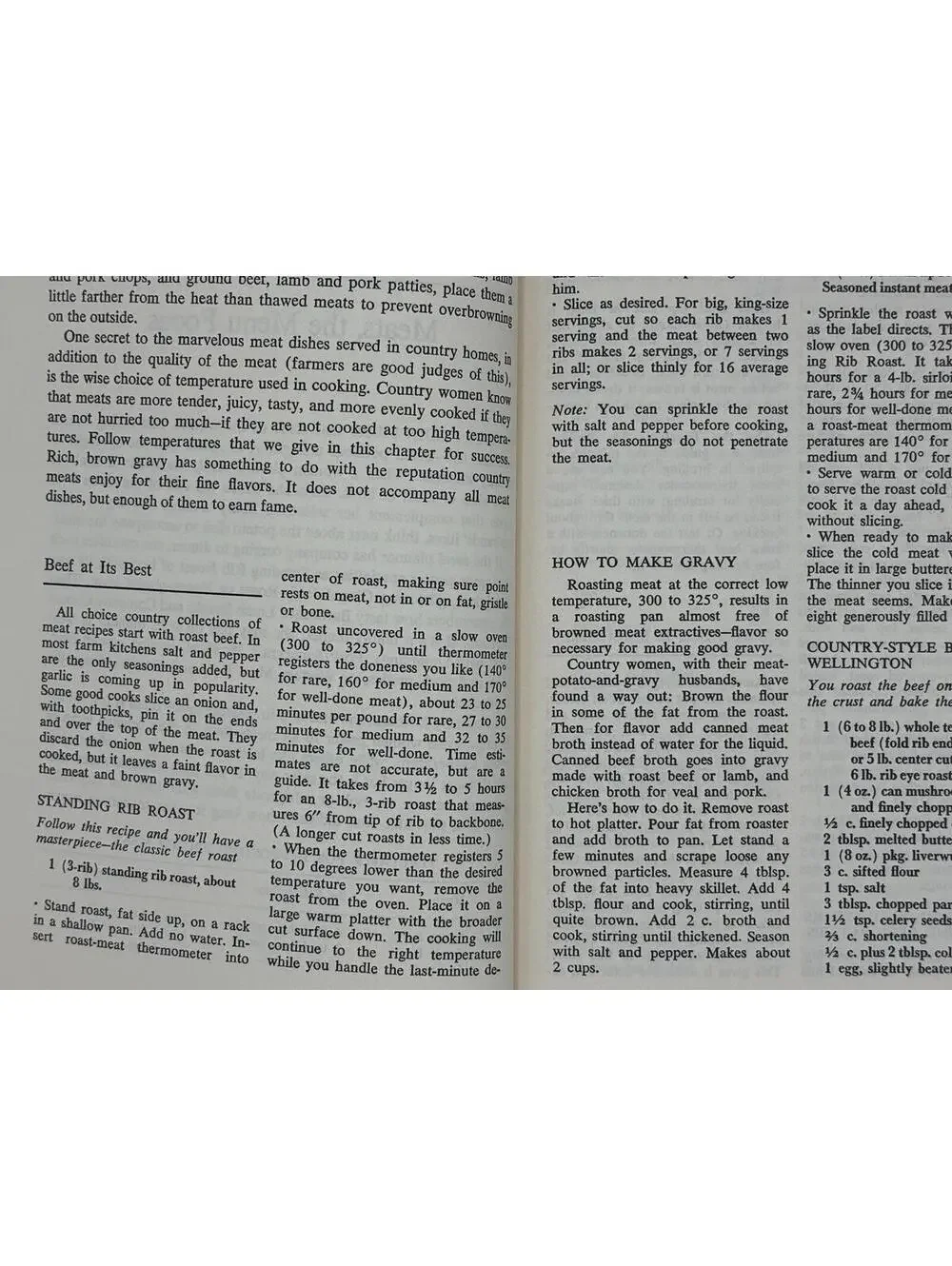 N/A vintage cookbook