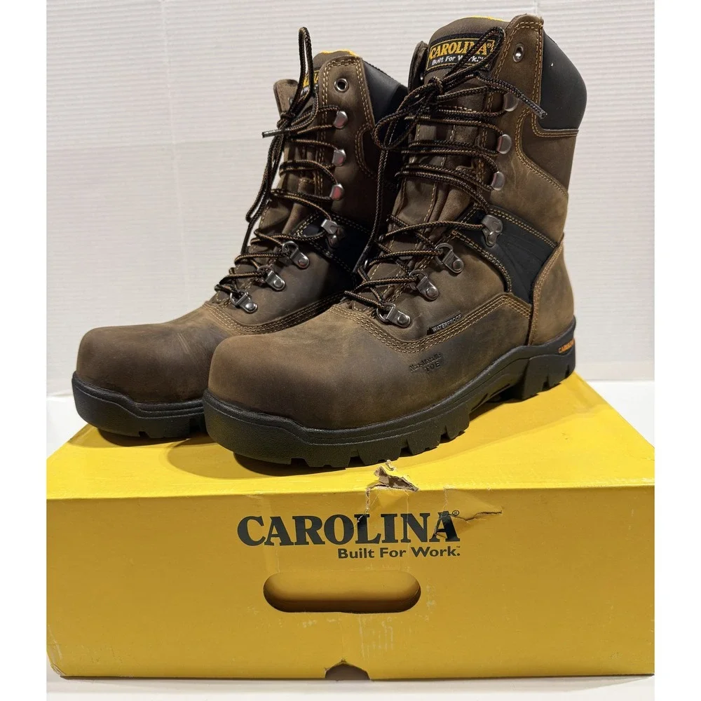 CAROLINA CA5589 - Men's Boots - Composite Toe Waterproof Brown Leather 11.5 2E