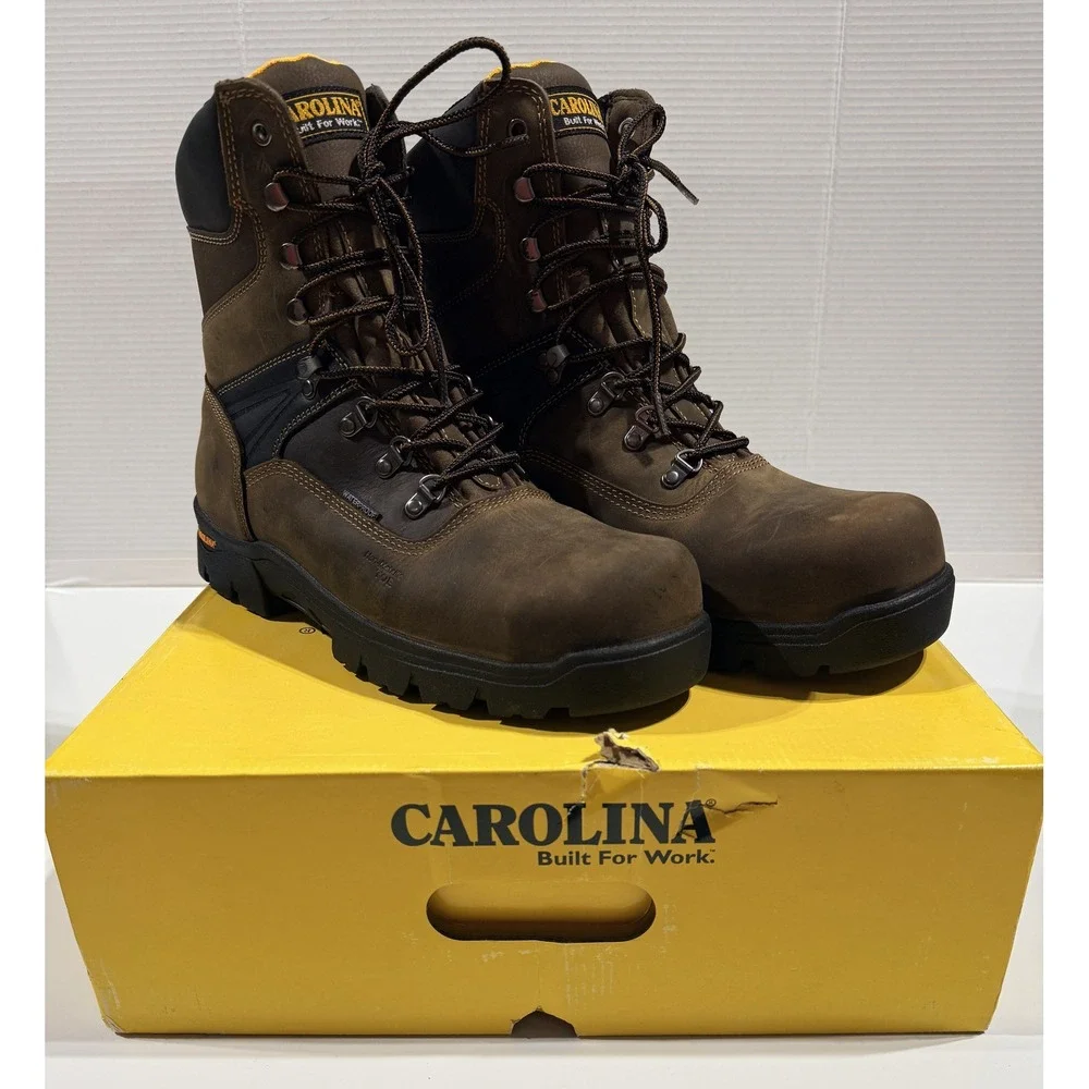 CAROLINA CA5589 - Men's Boots - Composite Toe Waterproof Brown Leather 11.5 2E