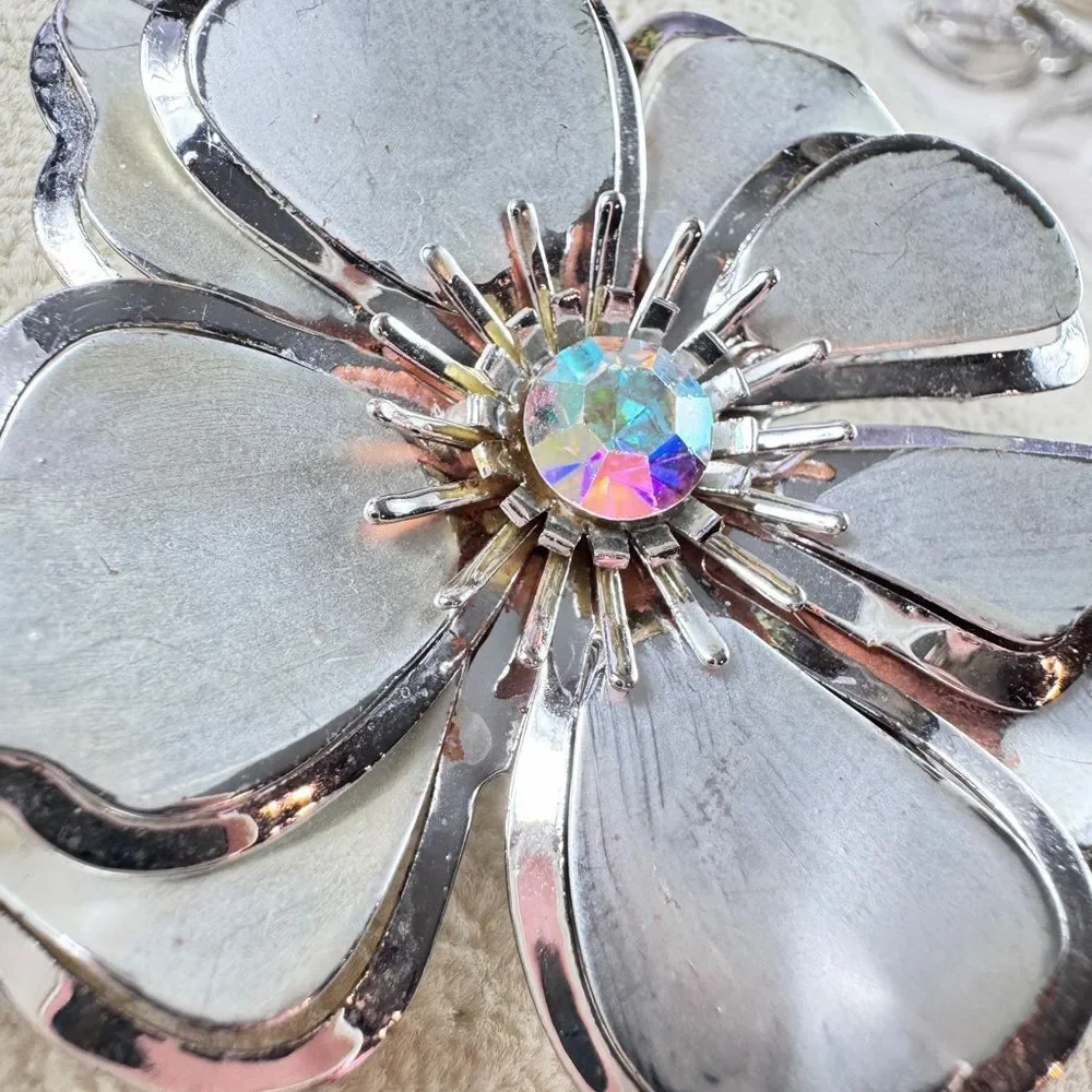 Vintage elegant silver