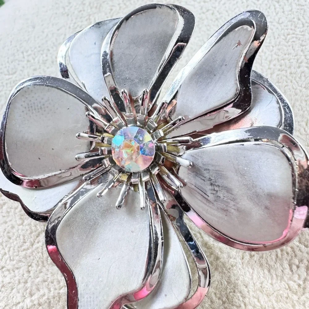 Vintage elegant silver