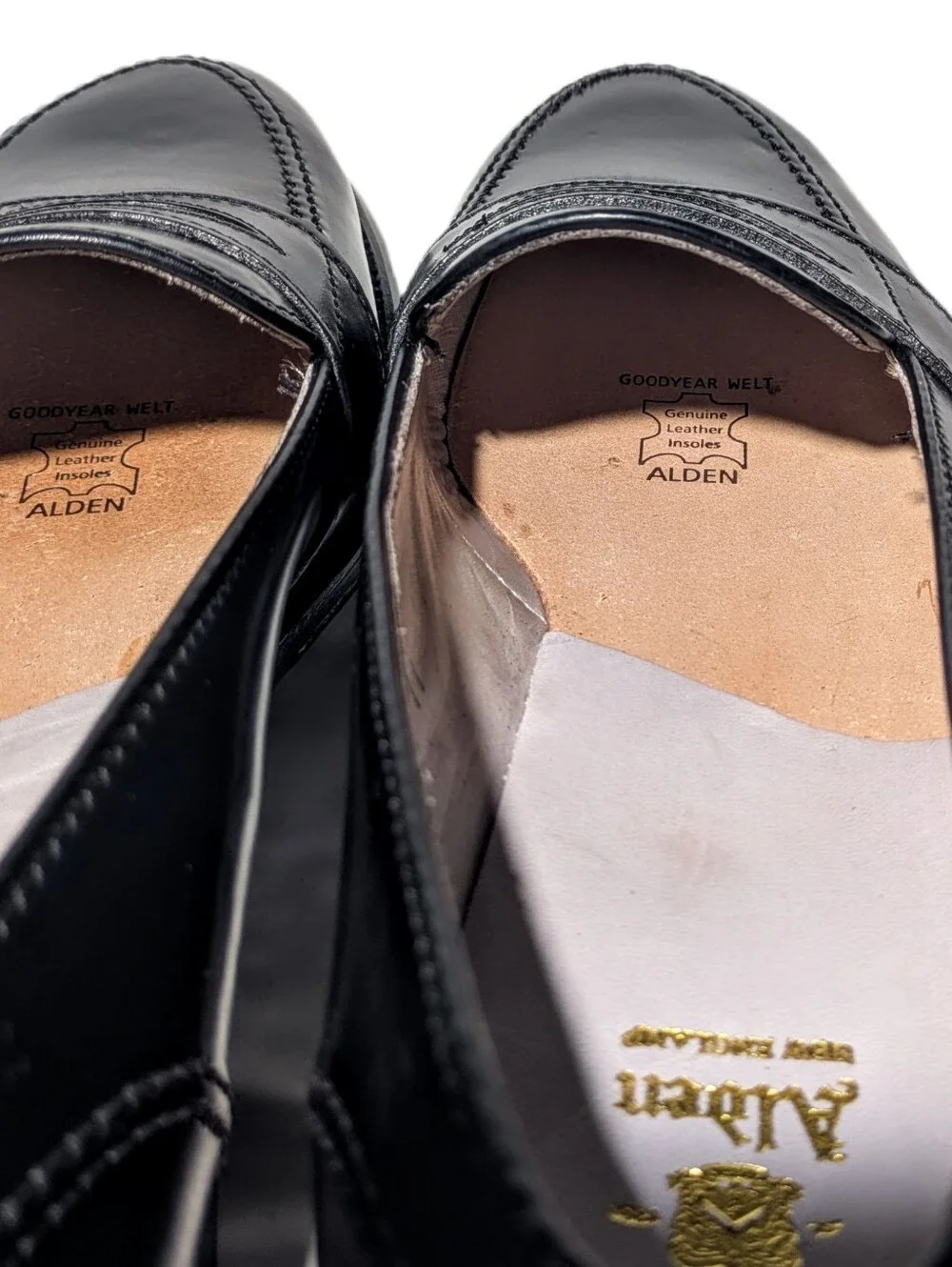 Alden never worn