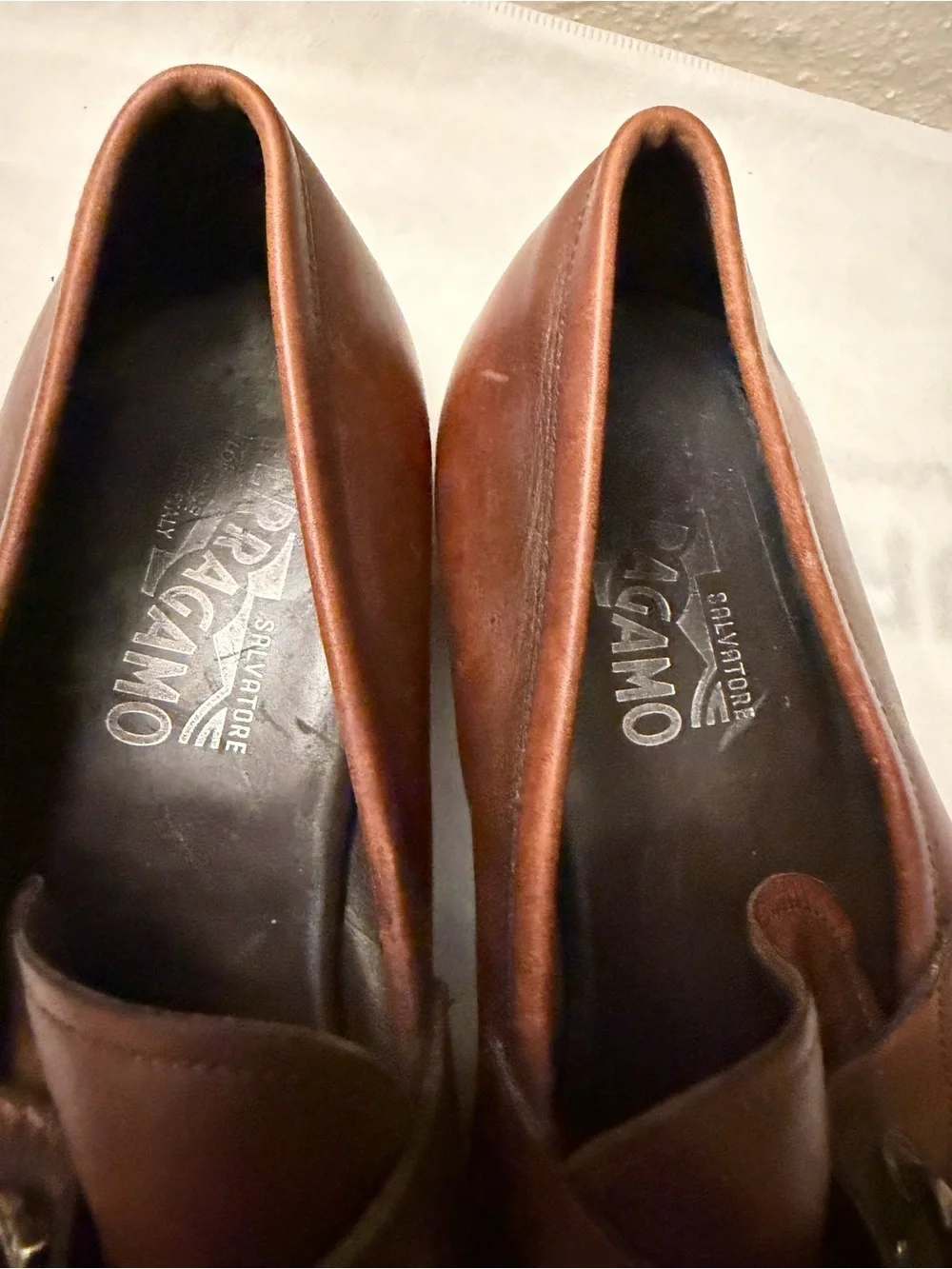 Salvatore Ferragamo elegant leather