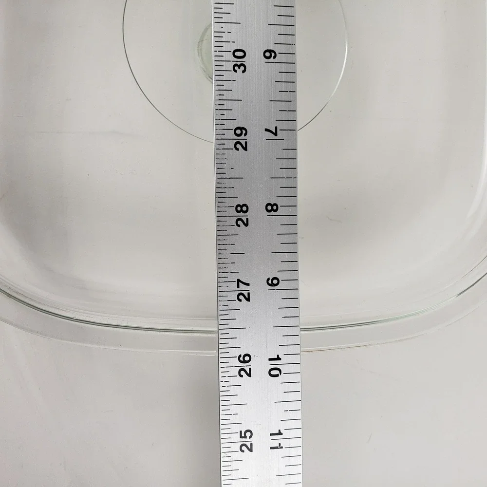 Corning Ware Pyrex P-10-C-1 Clear Glass Replacement Lid 10 Inch Square Casserole