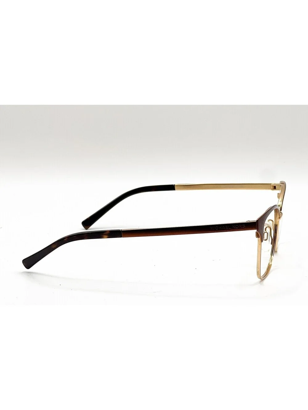 Michael Kors MK 3012 1114 Brown/Gold Cat Eye Authentic Eyeglass Frames 49-17