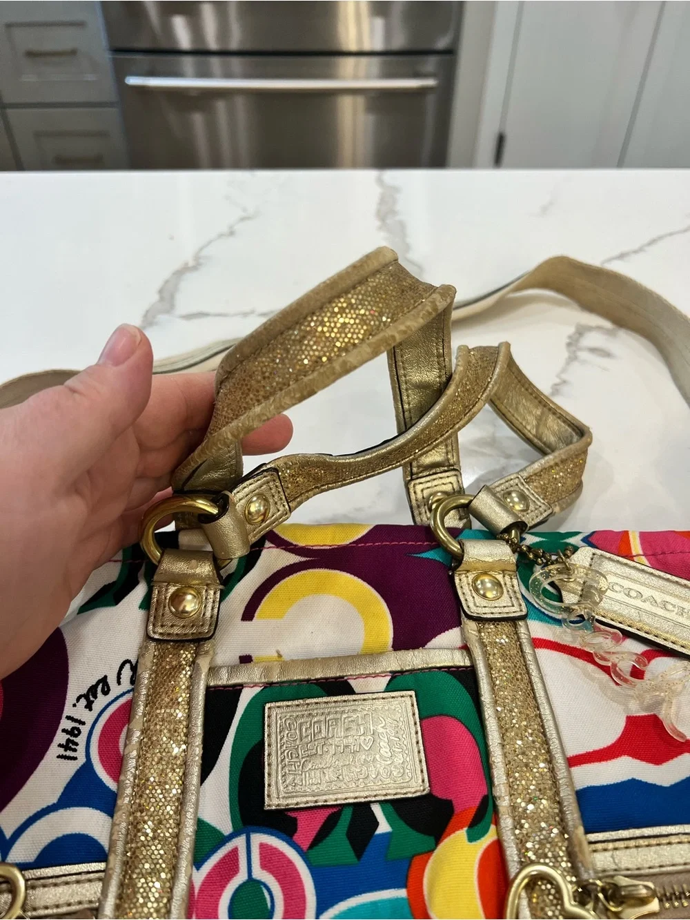 Coach poppy multicolor