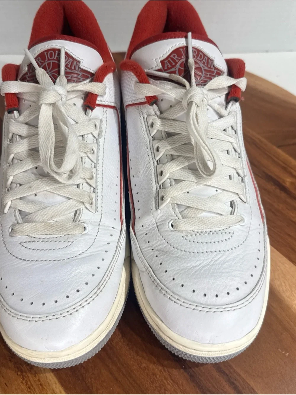 Nike Air Jordan Retro 2/3 White Varsity Red (FD0383-161) Men’s Size 10