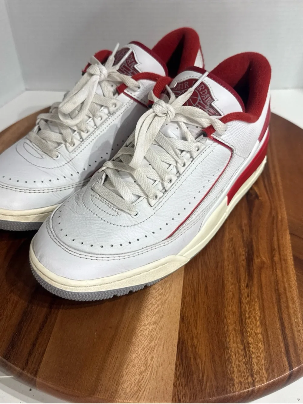 Nike Air Jordan Retro 2/3 White Varsity Red (FD0383-161) Men’s Size 10