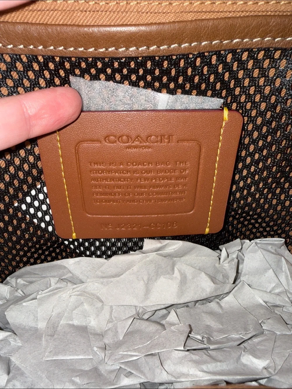 Coach nwt gotham
