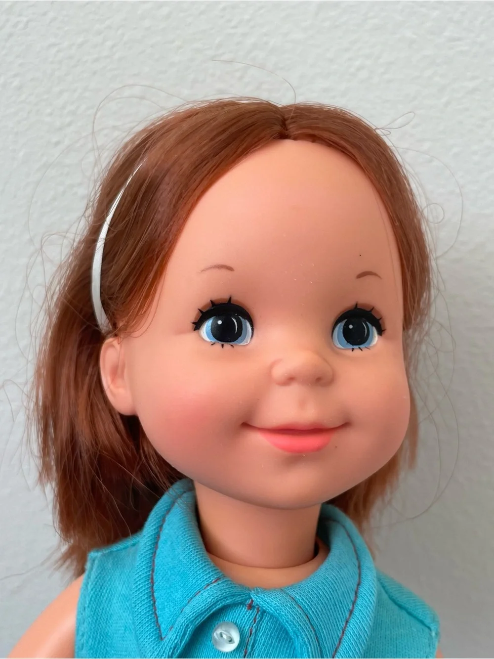 Mattel Vintage 1970 Doll Redhead Busy Becky original Cottagecore outfit