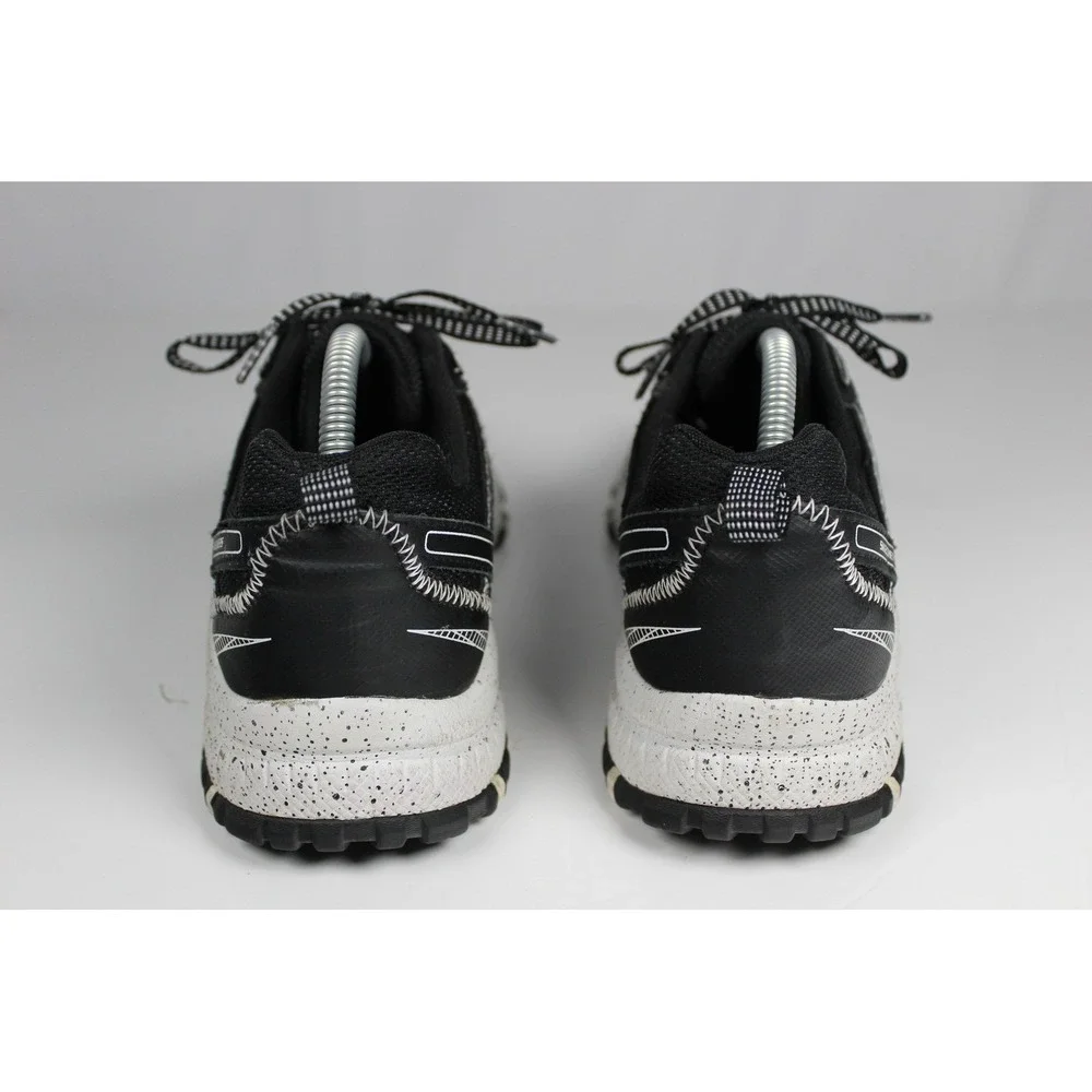 Skechers Trail Mens Black White Speckled Sole Running Shoes Sneakers 51486