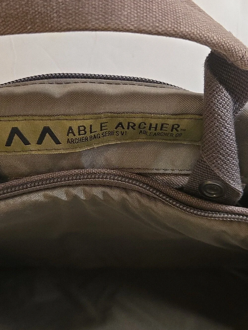 Able Archer Bag Series V1 Canvas Messenger Bag WWII Era Musette Bag