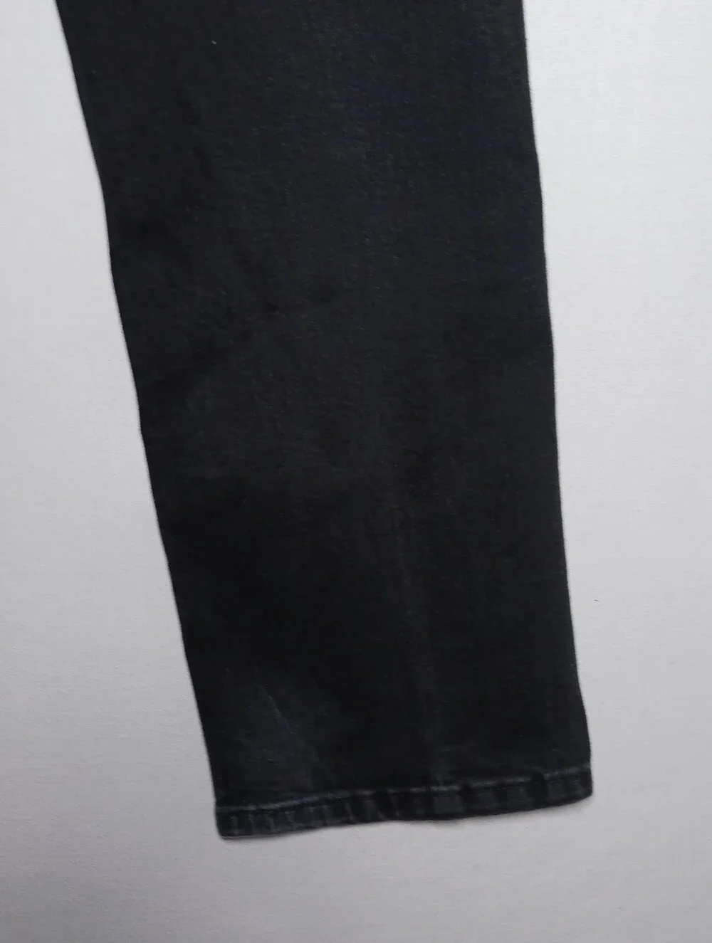 Levi's 506 Mens Comfort Straight Jeans 36X32 Black Denim High Stretch