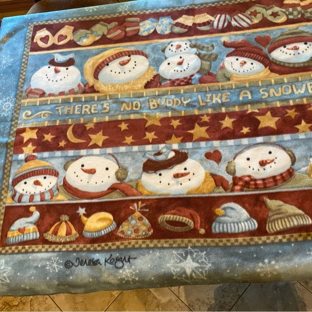 teresa kogut snowman christmas