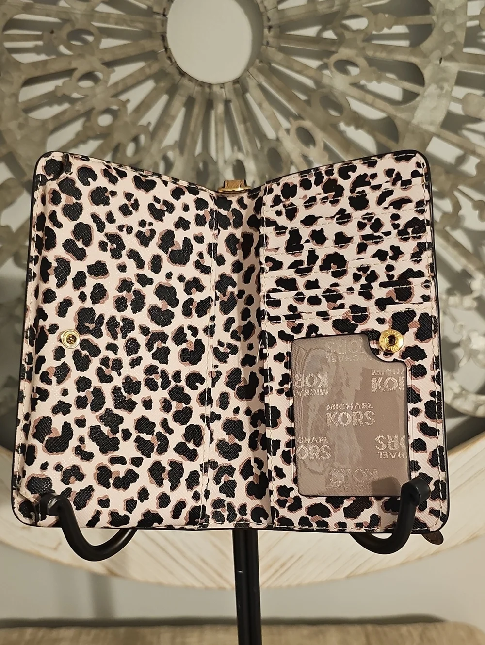 Michael Kors saffiano leather
