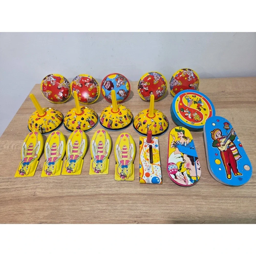 US Metal toy mfg co set 18