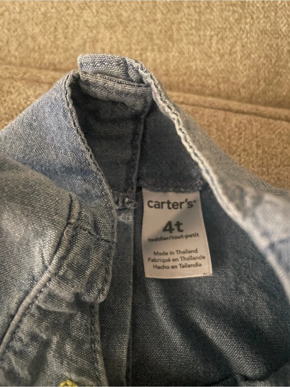 Carters 4t denim