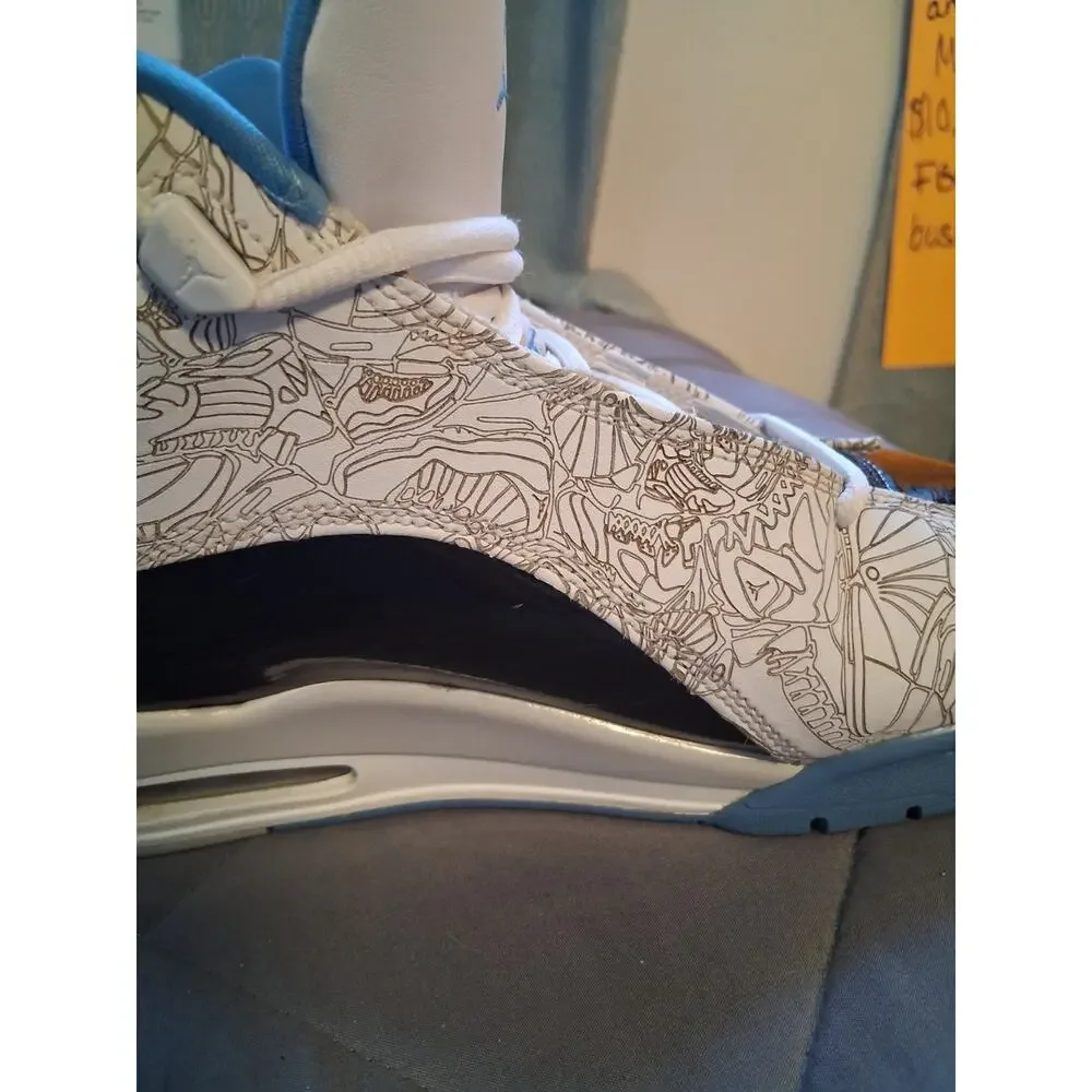 Size 10.5 - Air Jordan Dub Zero Legend Blue