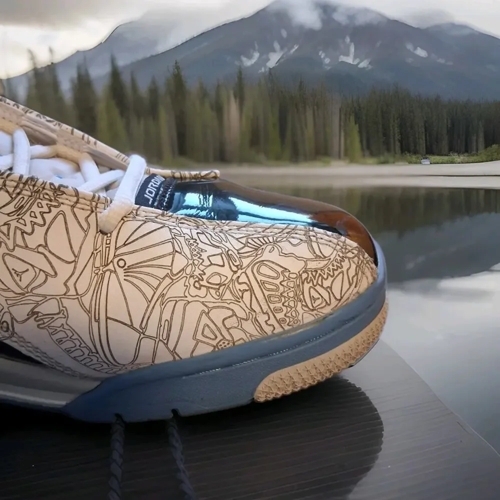 Size 10.5 - Air Jordan Dub Zero Legend Blue