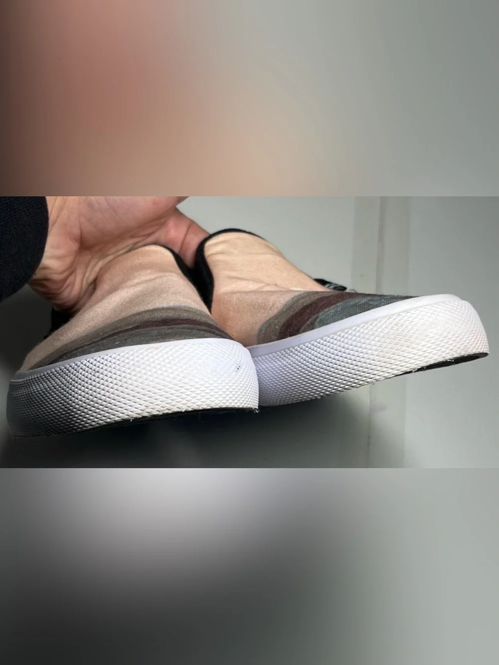 Star Wars x DC 9 Manual Slip-on Shoes Mandalorian Collection Skate Canvas Tan