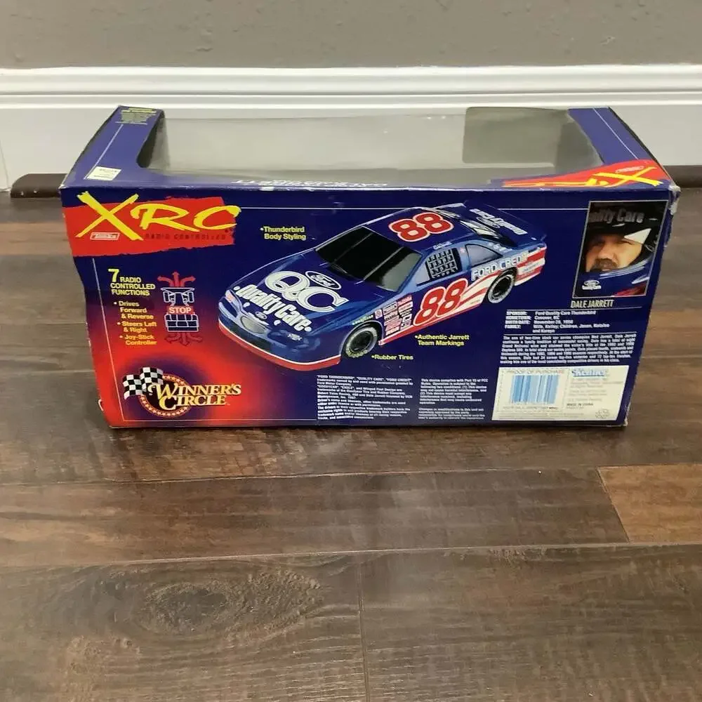 Tonka XRC Winner's Circle Dale Jarrett 88 Ford Quality Care Radio Controled Car