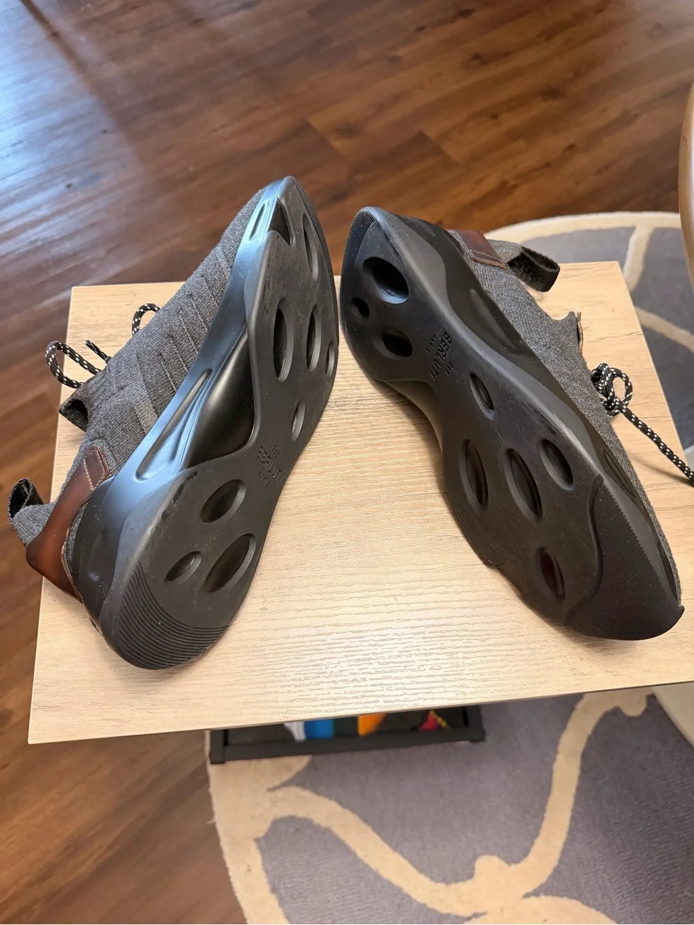 Berluti breathable charcoal