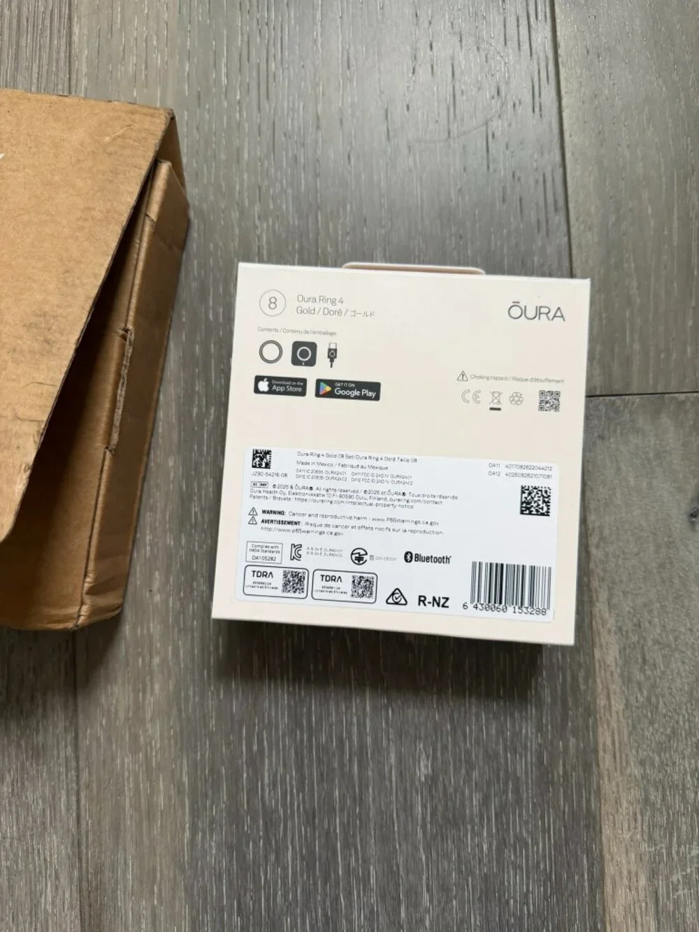 Unopened Oura Ring Gen 4